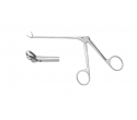 E454 nasal cutting forceps (bent 45 degrees left open hollow punch)