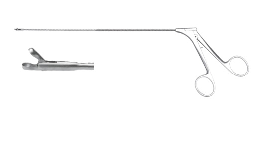 H109 laryngeal forceps (straight bowl mouth)