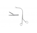 H191 fishbone laryngeal forceps (front opening)