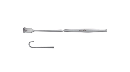 Tonsil retractor H249 (blunt, a hook)