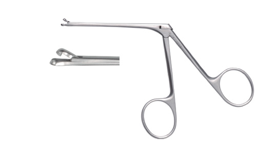 F170 middle ear microsurgery forceps (ring)