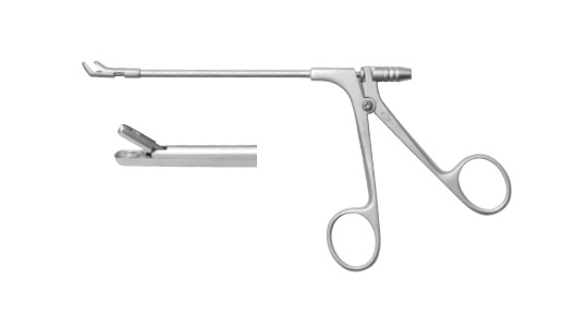 Nasal forceps with suction tube(straight with hole)